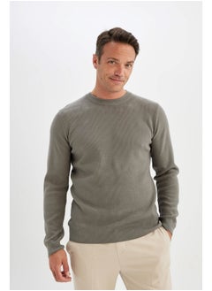 اشتري Man Tricot Standart Fit Crew Neck Long Sleeve Pullover في مصر