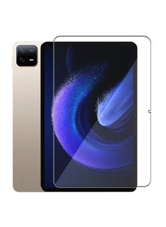 اشتري Xiaomi Pad 6/6 Pro Tempered Glass, 9H [2.5d Round Edges] Tempered Glass, Complete Protection Glass Film, Anti-Scratch, Easy To Install, Bubble Free Compatible For Xiaomi Pad 6/Pad 6 Pro 2023 في الامارات