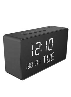 اشتري C1 Tuya App clock 1080P HD Wireless Camera APP Smart WIFI Wireless Motion Detection Hidden Alarm Clock Camera 1080P في الامارات