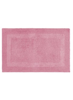 Buy Raymond Home Bath Mat - Luxurious, Ultra-Absorbent Bathroom Mat with Non-Slip Backing Color Light Pink - (50 * 80 CM) in UAE