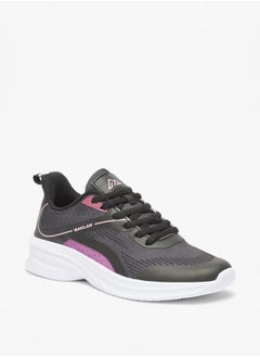 Buy Women's Colourblock Shoes with Lace-Up Closure in Saudi Arabia