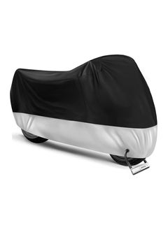 Buy Motorcycle Cover All Seasons Universal Weather Waterproof Sun Outdoor Protection Motorbike Cover with Lock-Holes & Storage Bag XXXXL in UAE