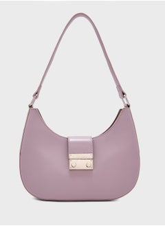 Buy Metal Trim Shoulder Bag in UAE