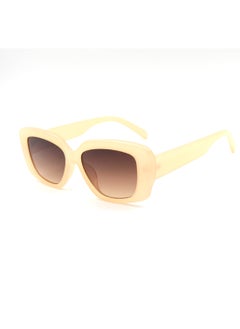 اشتري Unisex UV Protection Sunglasses EE23P005-2 - Crystal.Brown في السعودية