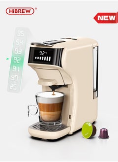 Buy Capsule Coffee Machine 6 In 1 Hot/Cold Multiple Espresso Cafetera Cappuccino Coffee Maker Dolce Gusto Nespresso Powder H1B in UAE