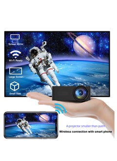 Buy Mini Home Projector New Portable Micro Home Theater Wireless Projector in Saudi Arabia