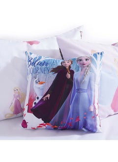 Buy Frozen Filled Cushion 40x40cm - Blue in UAE