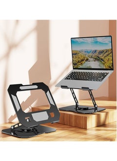 Buy 360°Adjustable Laptop Stand,Portable Foldable Computer Stand,Laptop Notebook Holder,Rotating Computer Riser for All 10-17.3" MacBook,Pro/Air,Laptops in UAE