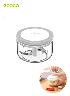 Buy Mini Garlic Mincer, Portable Small Food Processor for Ginger, Chili, Vegetables in UAE