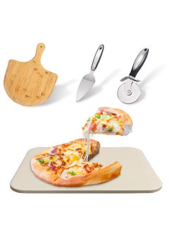 Buy Baked Pizza Three Piece Set Pizza Slicer Tray Pizza Shovel in UAE