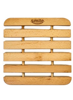 Buy Natural wood coasters 27*27 cm in Egypt