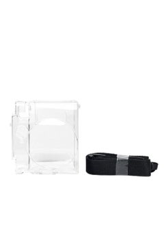 Buy Hard Case For Fujifilm Instax Mini 99 Instant Camera With Adjustable Strap Clear (Transparent) in UAE