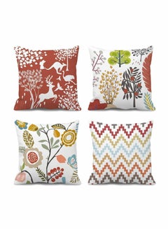 اشتري Decorative Pillow And Cover Set 4 Pcs, 18 x IN في الامارات