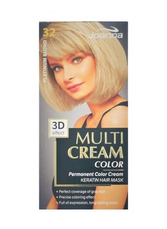 Buy Multi Cream Hair Color Platinum Blonde 40g/60g with cream bottle and applicator in UAE