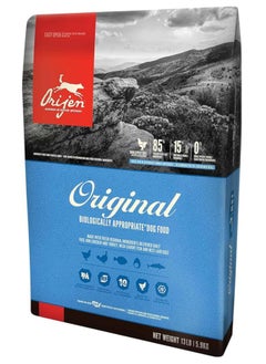 اشتري Orijen Original Dry Dog Food 11.4 KG في الامارات