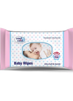 Buy Baby Wipes Ultra Soft 64+8 Piece in Saudi Arabia