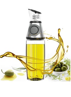 اشتري 500ML Spray Dispenser Olive Oil Sprayer Bottle For Cooking Vinegar Bottle Glass For Cooking Baking Roasting And Grilling في الامارات