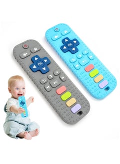 Buy 2Pack Teething Toys Remote Control Teething Toys, Newborn Baby Teether, Infant Toys for Baby Boy Girl Toys in Saudi Arabia