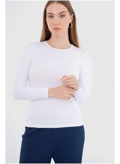 Buy Mesery  - Women Full Sleeves-white in Egypt