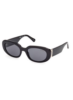 اشتري Women's UV Protection Oval Shape Sunglasses - GU826001A54 - Lens Size: 54 Mm - Shiny Black في الامارات