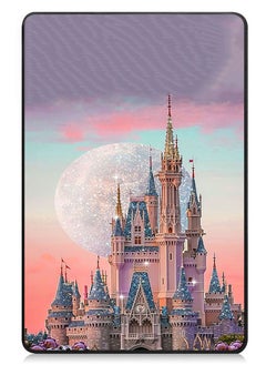 Buy Protective Flip Case For Xiaomi Pad 6S Pro 12.4 With Trifold Stand Auto Wake Sleep Shockproof Cover Disney Castle in UAE