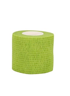 Buy ORiTi Cohesive Bandages Grip Tapes for Tattoo, 5Meter Anti-slip Self-adhesive Non-woven Fabric Handle Tape Tattoo Machine Grip Wrap, Sport Binding Joints Support (Green) in UAE