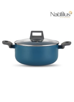 Buy Nautilus  Casserole 28 x 12Cm With G Lid, Scratch and Abrasion Resistance in UAE