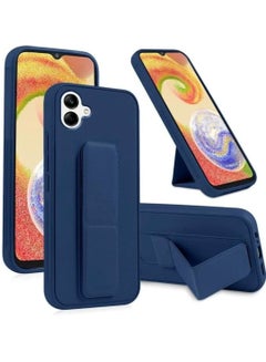 Buy Case Cover For Samsung Galaxy A05 With Magnetic Hand Grip 3 in 1 Blue in Saudi Arabia