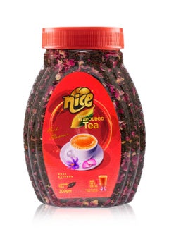 Buy Nice Loose Flavour Tea Rose & Saffron- Flavorful- 200g in UAE