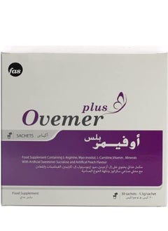 Buy Ovemer Plus L-Arginine  - 30 Sachets in Saudi Arabia