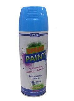 Buy Spray Paint All perpose Interior-Exterior 400ML Light Blue in UAE