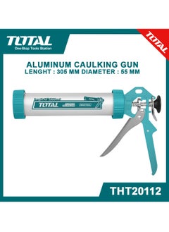 Buy Aluminium Caulking Gun 305mm/12 54mm Diameter TOTAL THT20112 in Saudi Arabia