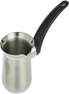 اشتري Korkmaz Orbit Coffee Pot 2 Cups, Black & Silver, A1206 في مصر