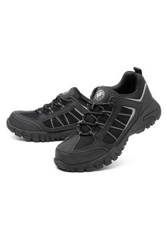 Buy Steel Toe Shoes for Men Lightweight Safety Shoes Comfortable Puncture Proof Slip On Indestructible Work Shoes and Fashion Sneakers. in Saudi Arabia