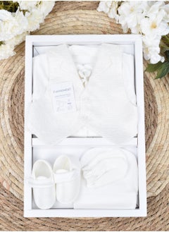 Buy 4-Piece Baby Suit Set with Gift Box in Saudi Arabia