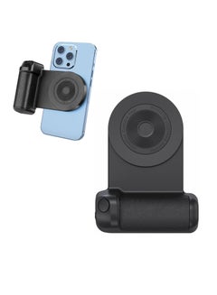 اشتري Magnetic Phone Camera Holder Multifunctional Smartphone Camera Shutter Remote Handle Grip 10W Qi Wireless Charging Stand Bluetooth Remote Control for Video Photo Shooting في الامارات