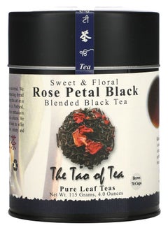 Buy Sweet & Floral Blended Black Tea Rose Petal Black 4 oz (115 g) in UAE