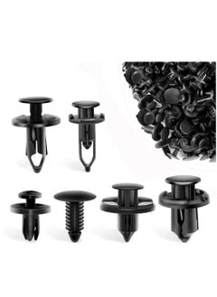 Buy 200PCS Car Retainer Clips, Universal Plastic Fender Clips, 6mm 7mm 8mm 9mm 10mm Expansion Screws Replacement Kit, Fastener Rivet Clips in UAE