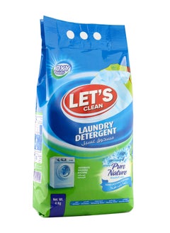 اشتري Detergent Powder For Automatic Washing Machine 4kg Pure Nature في الامارات