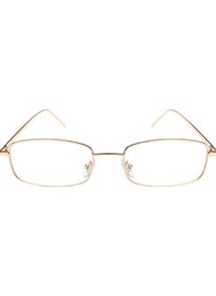 Buy Retro Oversized Fashion Clear Glasses Transparent Lenses Stylish Classy Retro ModernGold Frame with Clear Lens in UAE