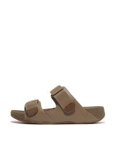 Buy 049-768 Fitflop Mens Sandals L05-A76 Gogh Moc Slide Grey in UAE