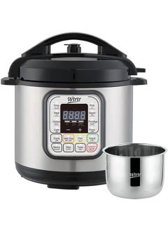 Buy 7L-7008 Multifunctional Stainless Steel Electric Pressure Cooker in UAE