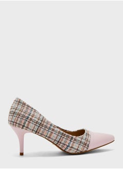 Buy Pointed Tweed  Pumps in UAE