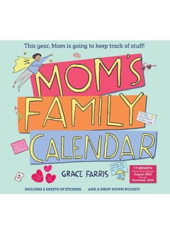 اشتري Mom's Family Wall Calendar 2024: This Year, Mom Is Going to Keep Track of Stuff! في الامارات