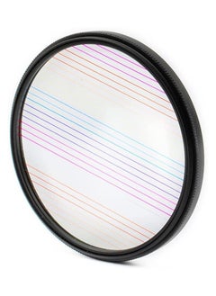 Buy 77MM Camera Len Filter Special Film Effect Camera Len Filter Accessories Camera Rainbow Glare Film Polarizer Widescreen Film Polarizer Len Filter for Professional Photography Lens Rainbow Glare in UAE