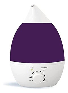 Buy Ultrasonic Cool Mist Humidifier automatic color changing1.6 L Purple in Egypt