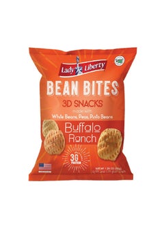 اشتري Lady Liberty Bean Bites, Buffalo Ranch, Non-GMO, Plant-Based Protein, 35g في الامارات