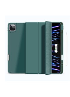 Buy Genuine leather case Cover For Apple Ipad pro 11” , 10.9”Inch Green in Saudi Arabia