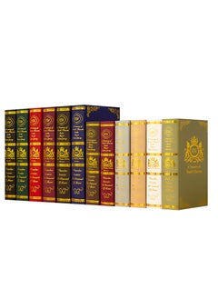 Buy Decorative Books Set 12 Pcs Fashion Fake Book Modern Hardcover Decoration for Home Office Bar Table Shelf in Saudi Arabia