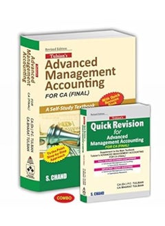 Buy Advanced Management Accounting: For Ca Final A Self Study in UAE